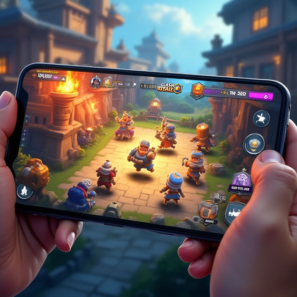 Clash Royale - locul 2 în topul jocurilor mobile din România